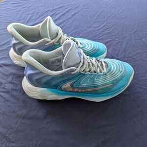 Nike Blue and White Sneakers